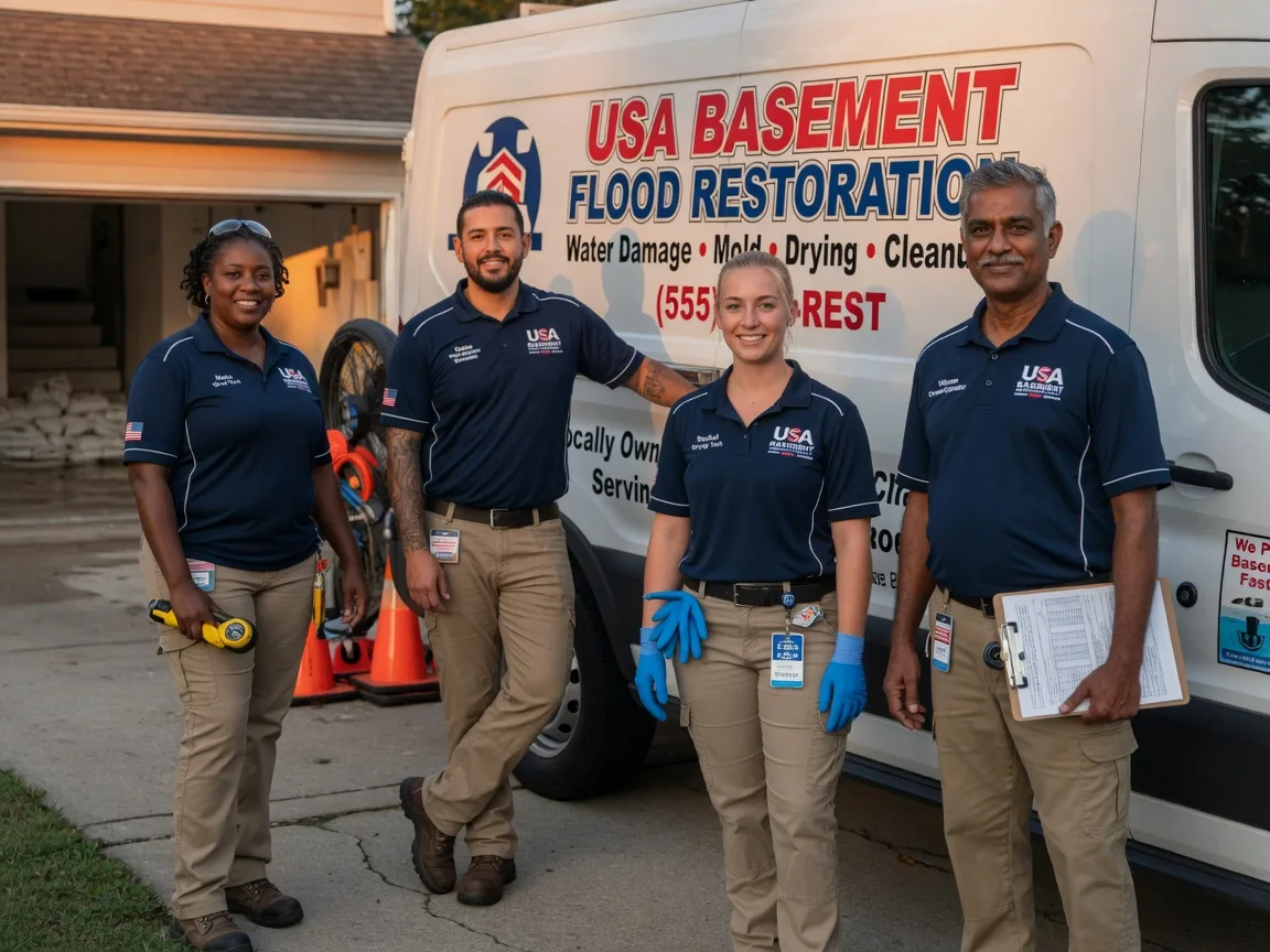 Basement Flood Cleanup company in Freedom, ME